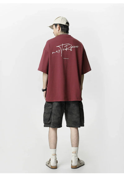 'Masterpiece' Drop Sleeve T-Shirt