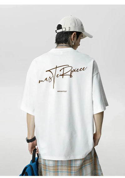 'Masterpiece' Drop Sleeve T-Shirt
