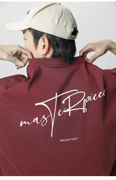 'Masterpiece' Drop Sleeve T-Shirt