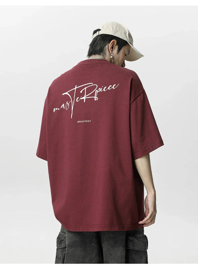 'Masterpiece' Drop Sleeve T-Shirt