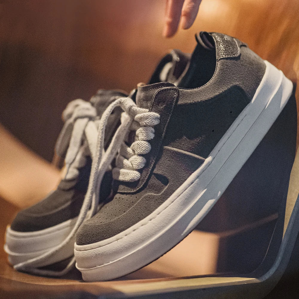 'Masterpiece' Suede Luxe Sneakers