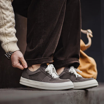 'Masterpiece' Suede Luxe Sneakers