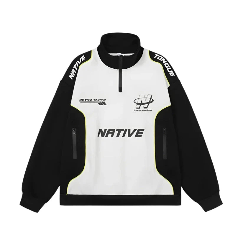 'Native' 1/4 Zip Sweatshirt