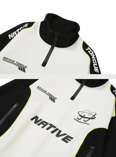 'Native' 1/4 Zip Sweatshirt