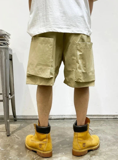 Oversized Pocket Cargo Shorts