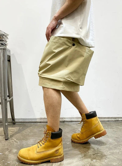 Oversized Pocket Cargo Shorts