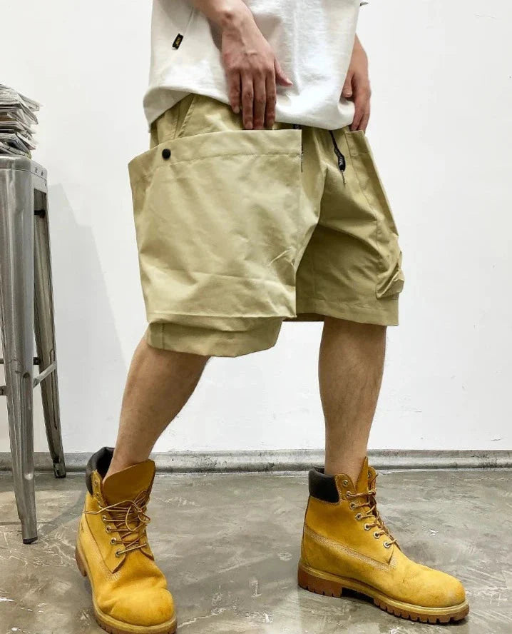 Oversized Pocket Cargo Shorts