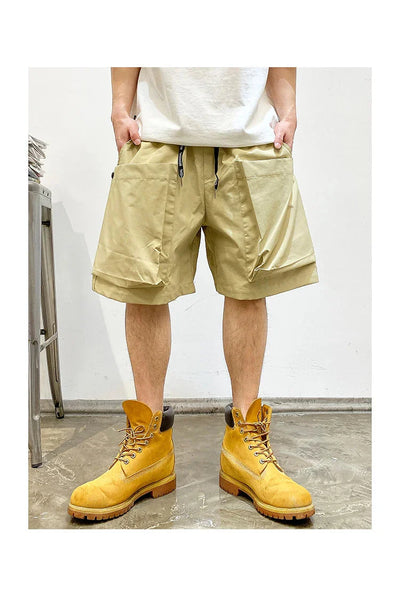 Oversized Pocket Cargo Shorts