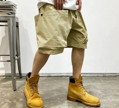 Oversized Pocket Cargo Shorts