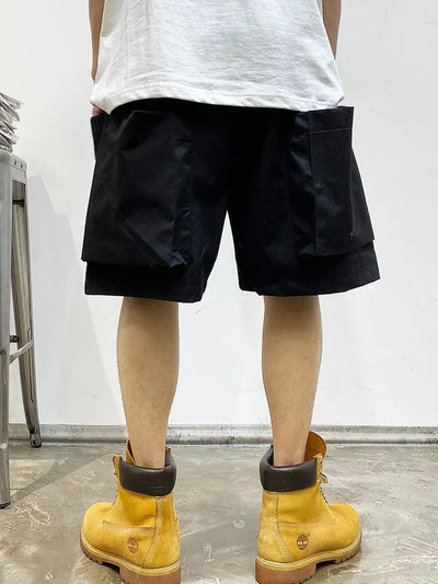 Oversized Pocket Cargo Shorts
