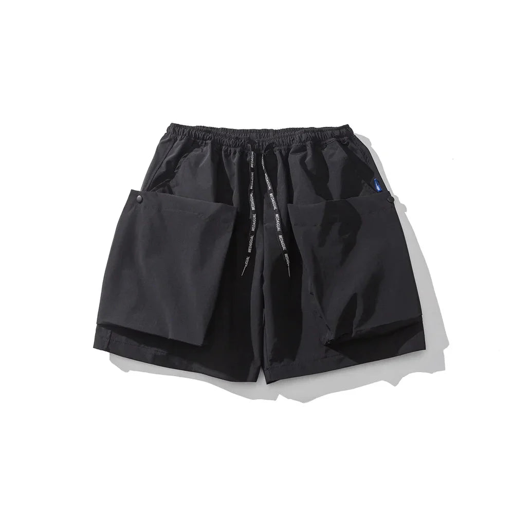 Oversized Pocket Cargo Shorts