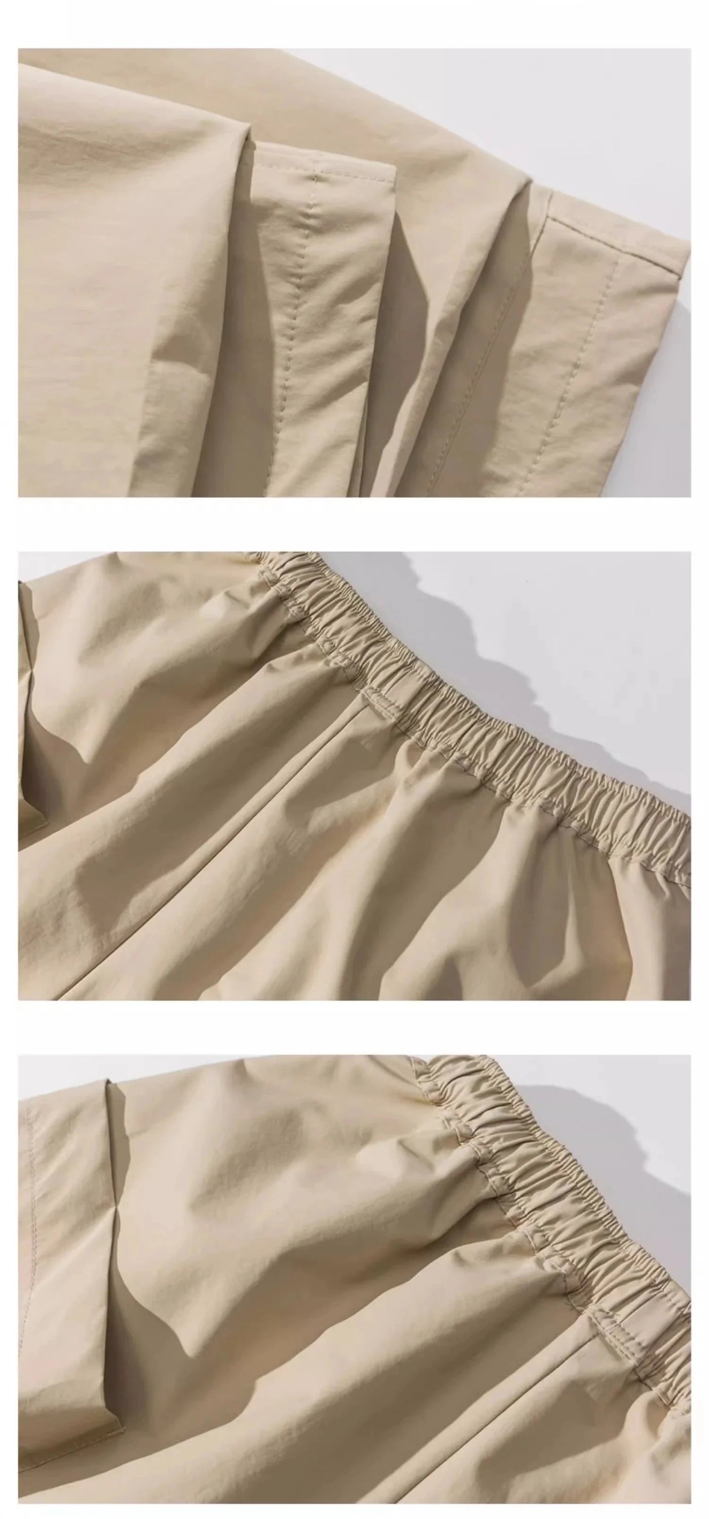 Oversized Pocket Cargo Shorts