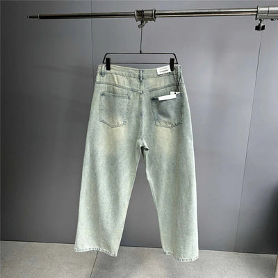 Pale Blue Baggy Jeans