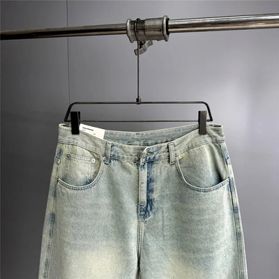 Pale Blue Baggy Jeans
