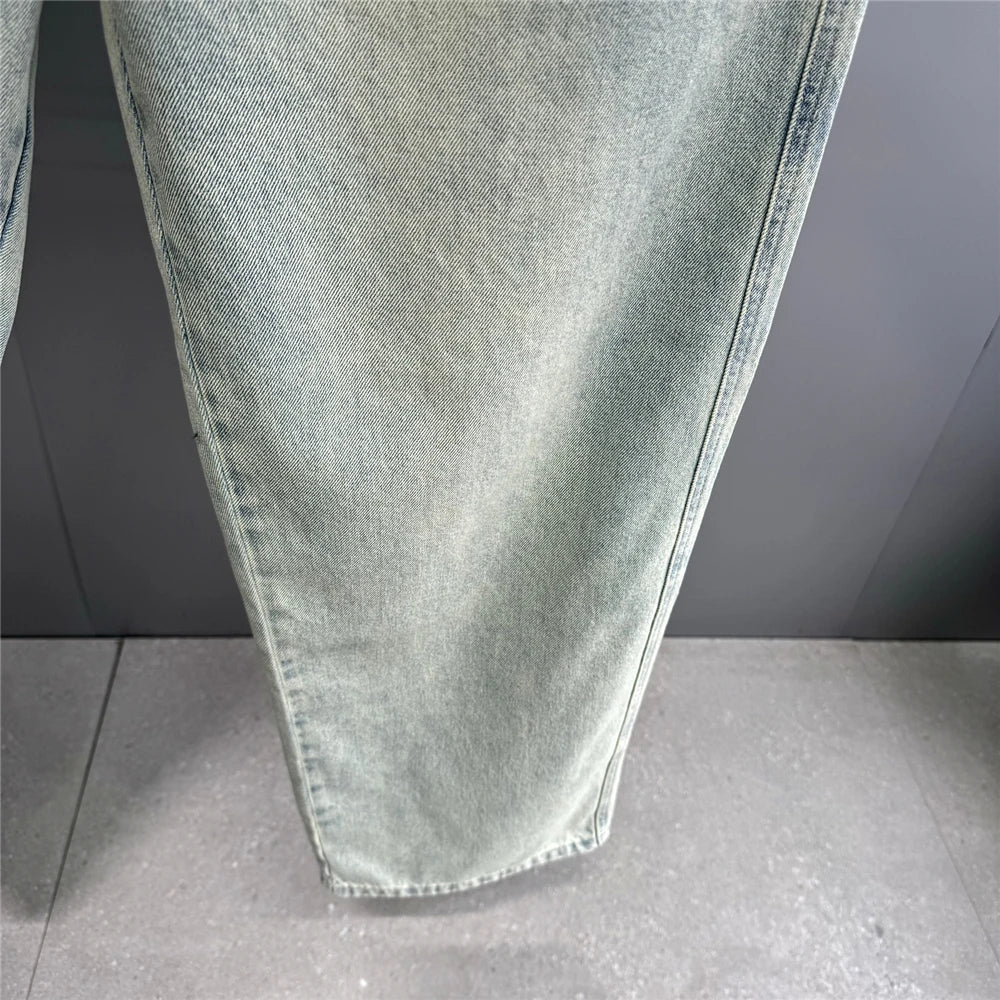 Pale Blue Baggy Jeans