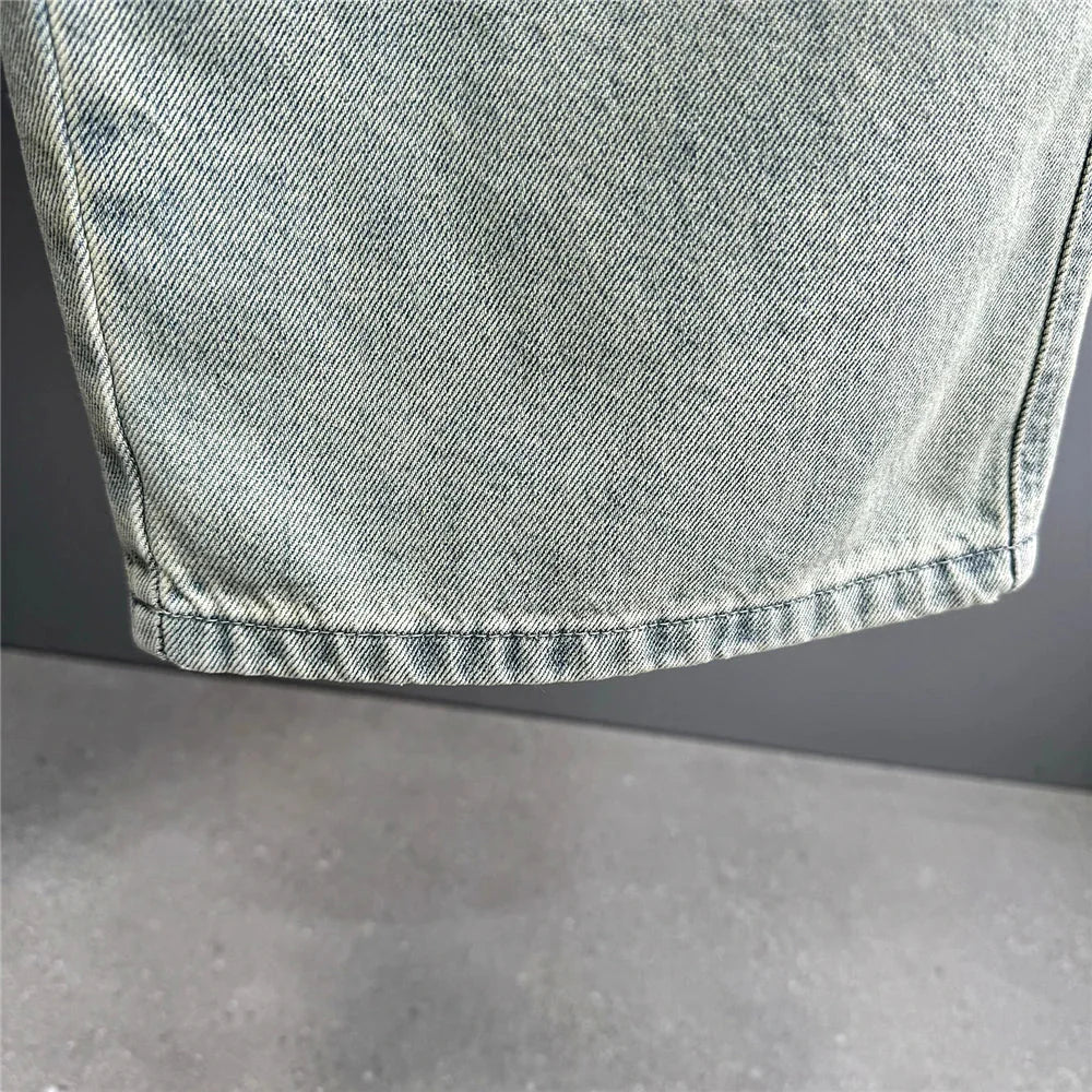 Pale Blue Baggy Jeans