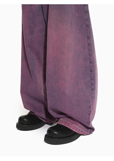 Purple Aura Arc-Leg Jeans