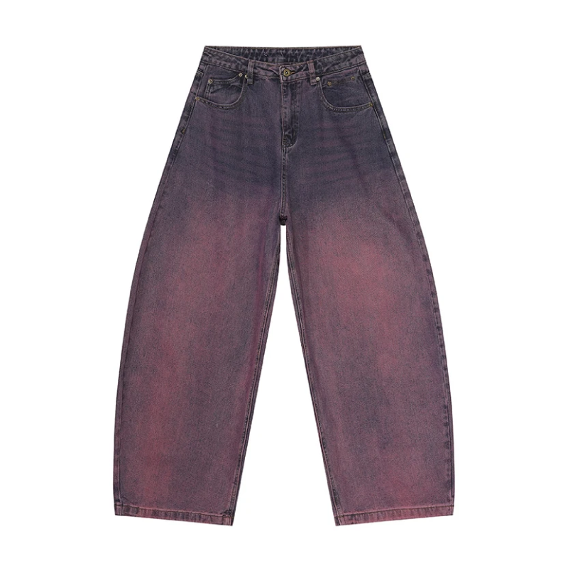 Purple Aura Arc-Leg Jeans
