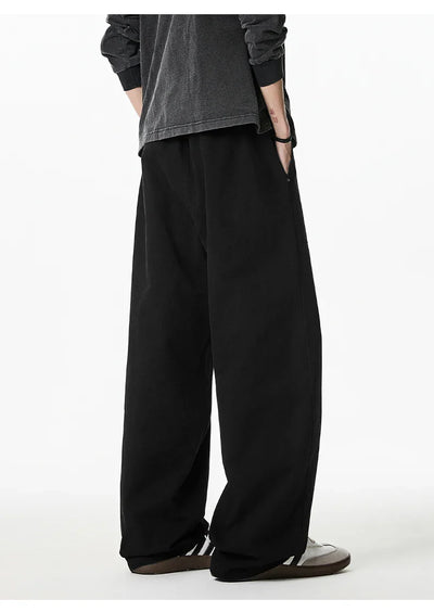 Relaxed Drawstring Washed Cargo Pants