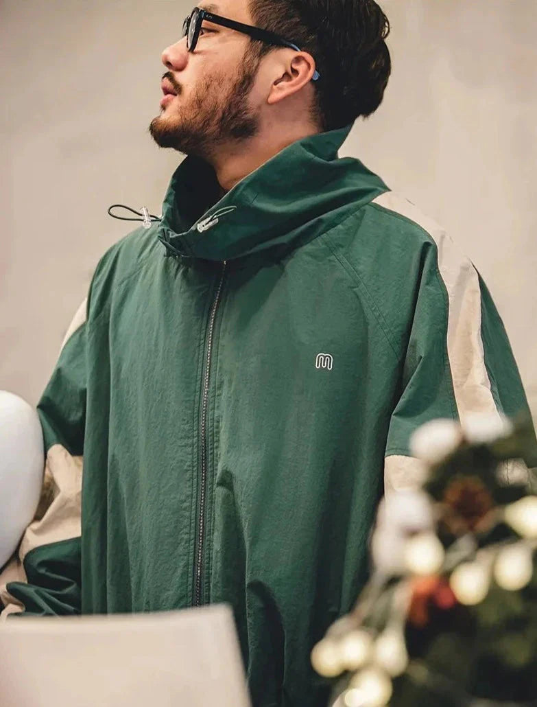 Retro Style Track Jacket
