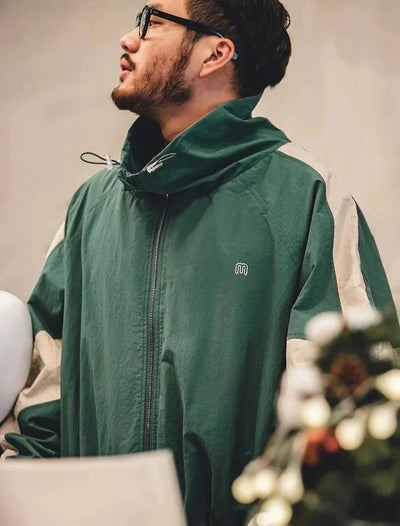 Retro Style Track Jacket