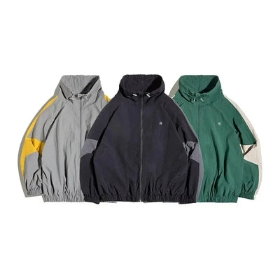 Retro Style Track Jacket