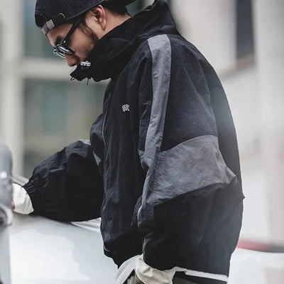 Retro Style Track Jacket