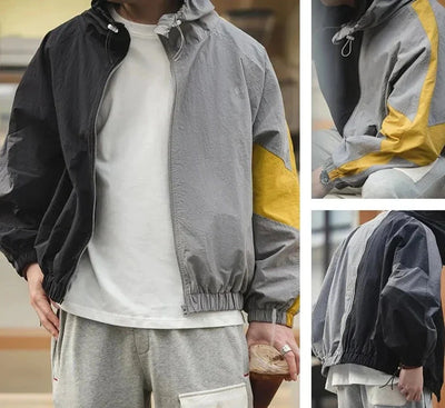 Retro Style Track Jacket