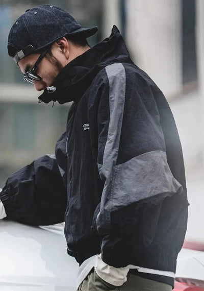 Retro Style Track Jacket
