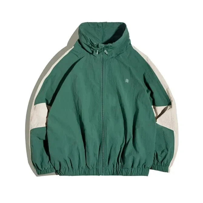 Retro Style Track Jacket