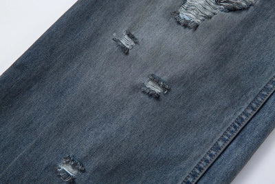 Ripped Fade Denim Jeans