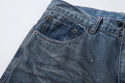Ripped Fade Denim Jeans