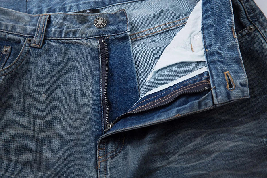 Ripped Fade Denim Jeans
