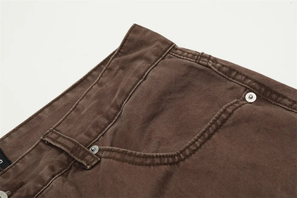 Rust Wash Loose Fit Carpenter Jeans