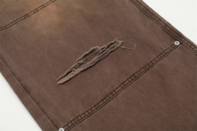 Rust Wash Loose Fit Carpenter Jeans