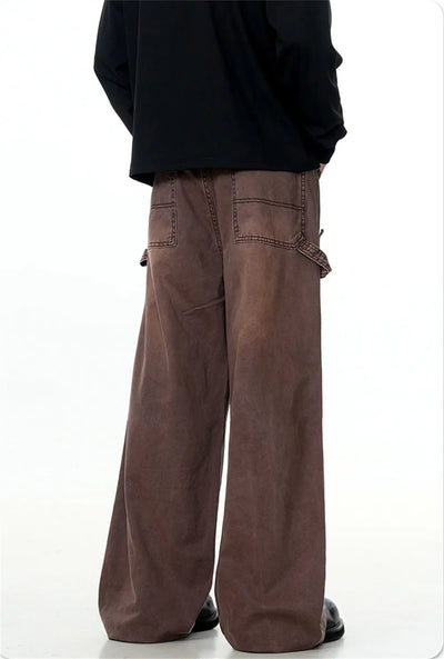 Rust Wash Loose Fit Carpenter Jeans