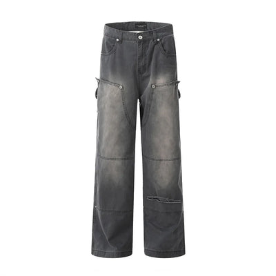 Rust Wash Loose Fit Carpenter Jeans