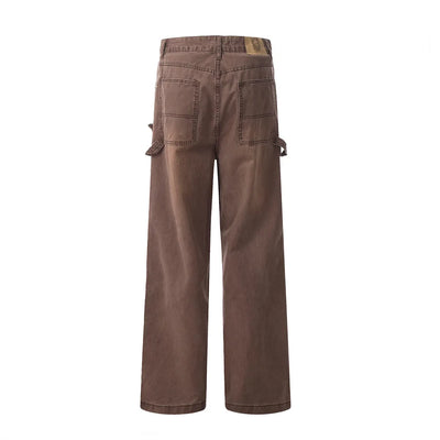 Rust Wash Loose Fit Carpenter Jeans