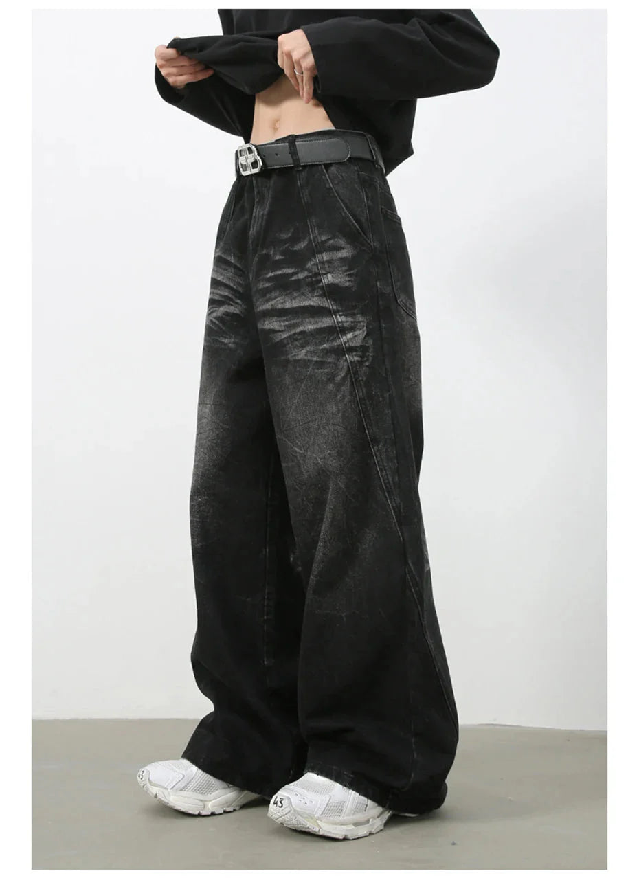 Shadow Fade Wide-Leg Jeans