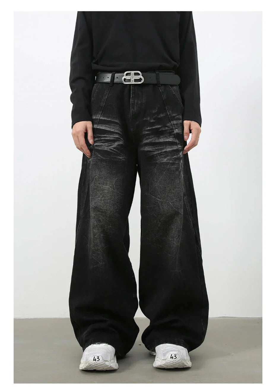 Shadow Fade Wide-Leg Jeans