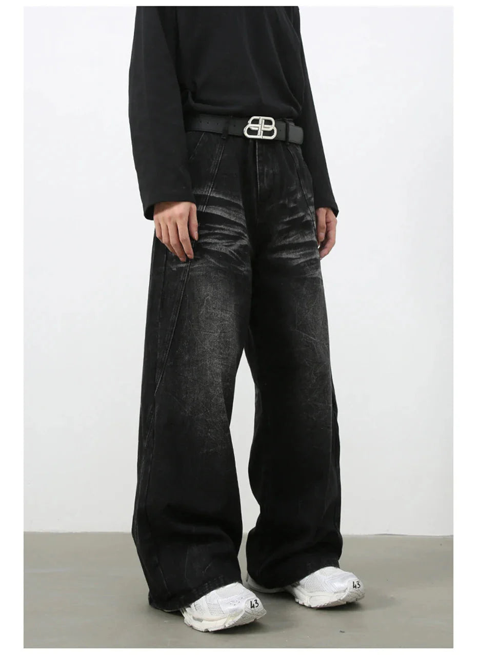 Shadow Fade Wide-Leg Jeans