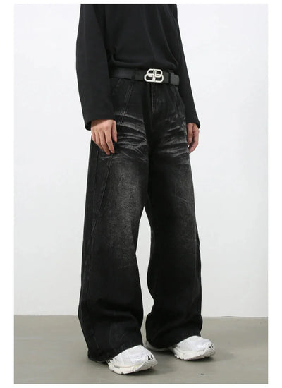 Shadow Fade Wide-Leg Jeans