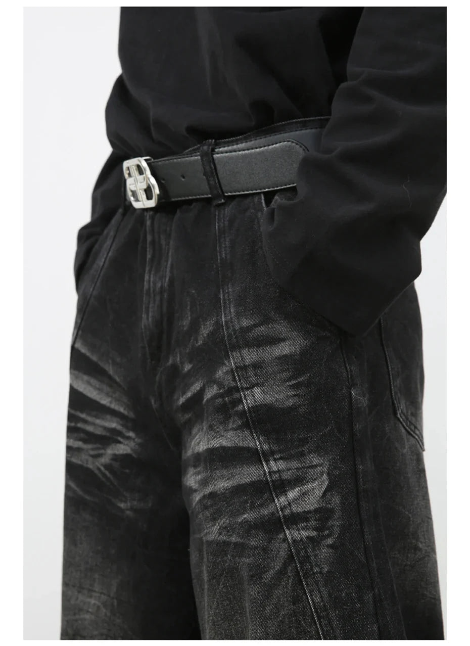 Shadow Fade Wide-Leg Jeans