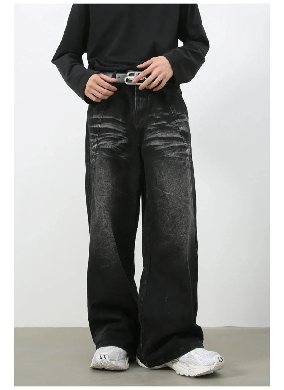 Shadow Fade Wide-Leg Jeans