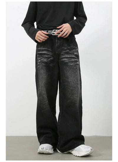 Shadow Fade Wide-Leg Jeans