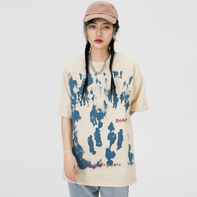 Shadow Graphic Print T-Shirt