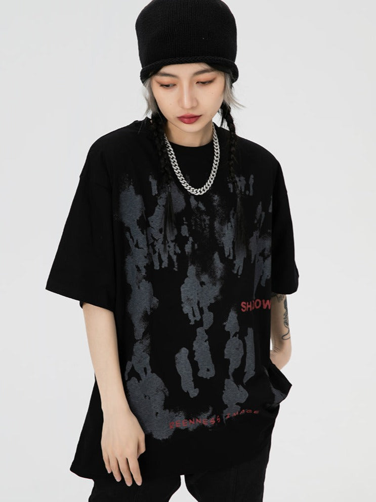 Shadow Graphic Print T-Shirt