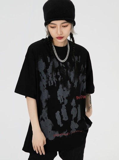 Shadow Graphic Print T-Shirt