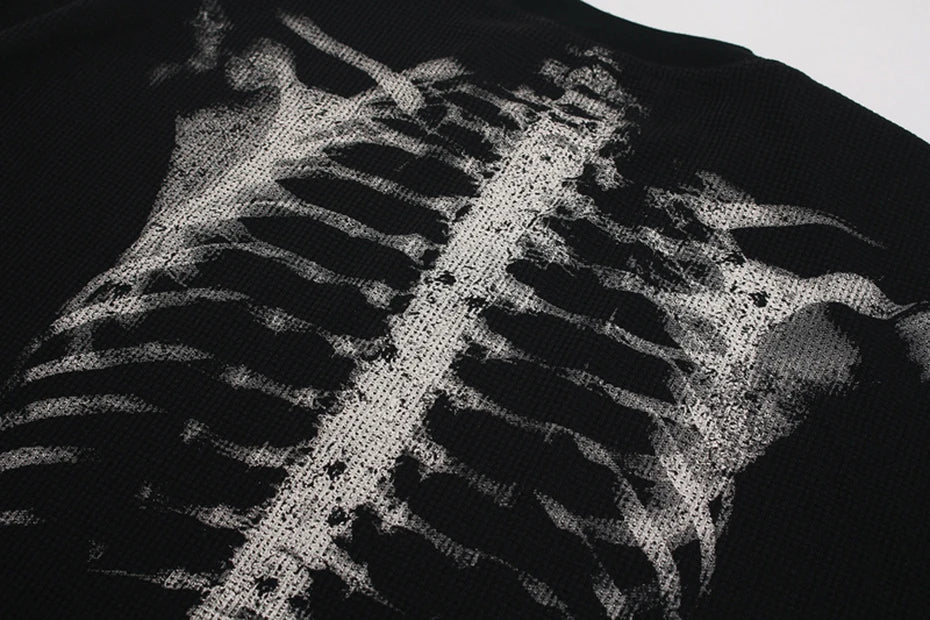 Skeleton X-Ray Graphic Long Sleeve