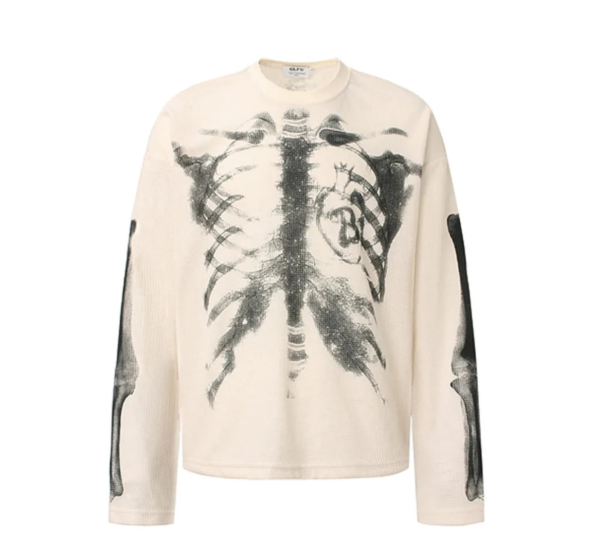 Skeleton X-Ray Graphic Long Sleeve
